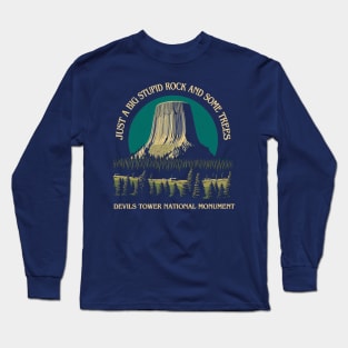 Devil's Tower National Monument Long Sleeve T-Shirt